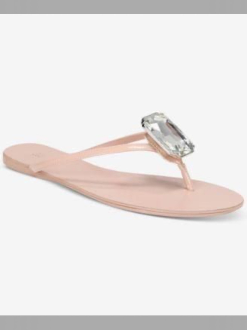 Aminah Abdul Women’s Blush  Jewel Thong Sandal